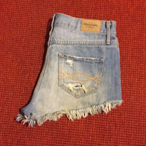 Abercrombie & fitch high rise shorts 0 - Picture 2 of 2